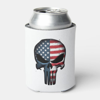 4 juli T-shirt voor vrouwen mannen Amerikaanse vla Blikjeskoeler