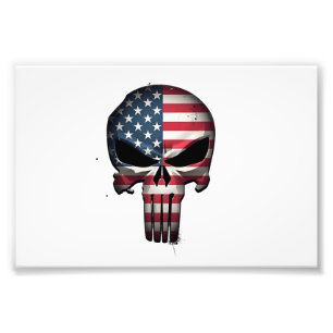 4 juli T-shirt voor vrouwen mannen Amerikaanse vla Foto Afdruk