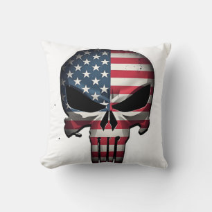 4 juli T-shirt voor vrouwen mannen Amerikaanse vla Kussen
