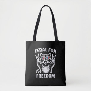 4 juli T-shirt Vrijheid Patriottisch Mannen Vrouwe Tote Bag