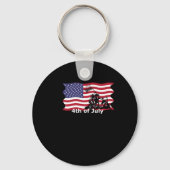 4 juli T-Shirten Iwo Jima Sleutelhanger (Voorkant)