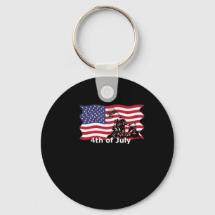 4 juli T-Shirten Iwo Jima Sleutelhanger