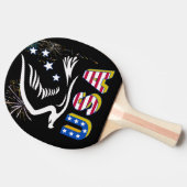 4 juli tafeltennisbatje (Zijkant)