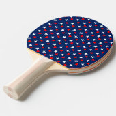 4 juli tafeltennisbatje (Voorkant Gekanteld)