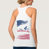 4 juli tanktop (Achterkant)