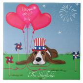 4 juli tegeltje (Voorkant)