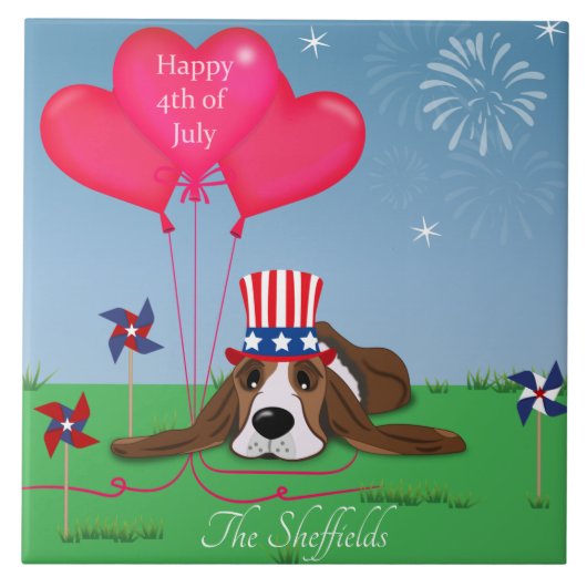 4 juli tegeltje (Voorkant)