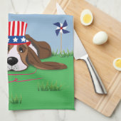 4 juli theedoek (Quarter Fold)