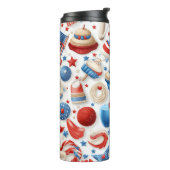 4 juli thermosbeker (Gedraaid links)