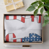 4 juli tissuepapier (Geschenk)