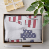 4 JULI TISSUEPAPIER (Geschenk)