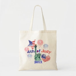 4 juli tote bag