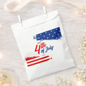 4 juli Treat Favor Bag Bedankzakje (Geknipt)
