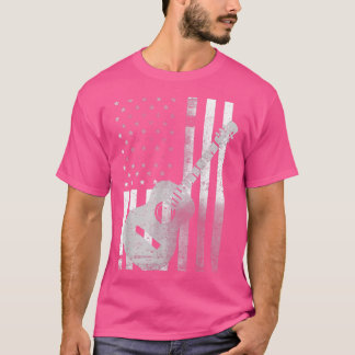 4 juli trots Amerikaanse vlag - National Music Gu T-shirt