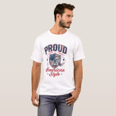4 juli trots t-shirt (Voorkant volledig)