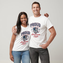 4 juli trots t-shirt