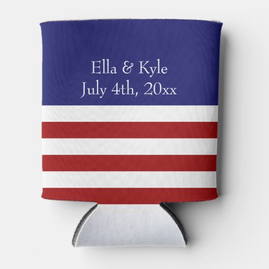 4 juli Trouwgunst Blikjeskoeler (Voorkant)