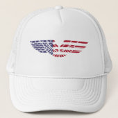 4 juli Trucker Hoed Trucker Pet (Voorkant)