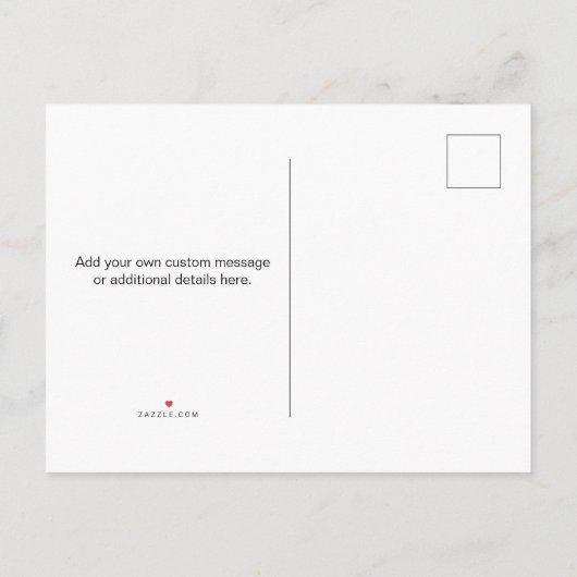 4 juli uitnodiging briefkaart (Achterkant)