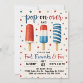 4 juli Uitnodiging Onafhankelijkheidsdag feest Inv (Voorkant)