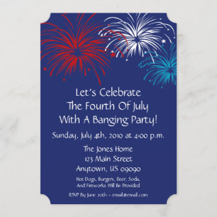 4 juli uitnodiging (Star Spangled Fireworks)