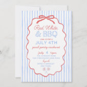 4 juli Uitnodiging voor Adult Pool Party, Fourt (Voorkant)