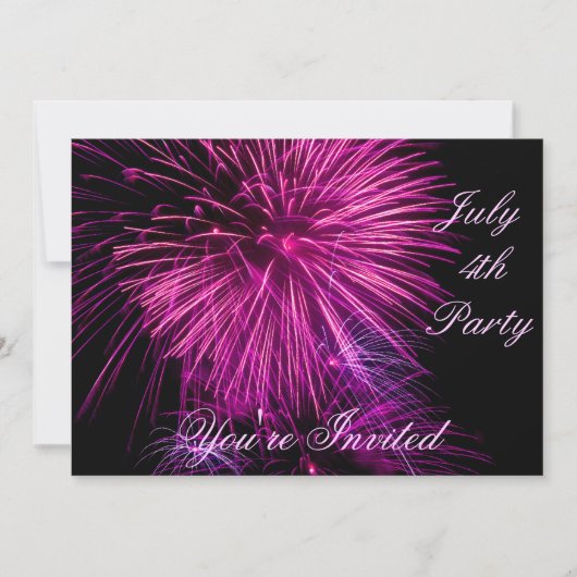 4 juli Uitnodiging voor feest_ (Voorkant)