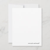 4 juli uitnodiging voor het barbecue-programma (Achterkant)