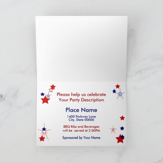 4 juli Uitnodiging Wenskaart (Binnen)