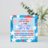 4 juli: Uitnodigingen van sterrenpartijen (Staand voorkant)