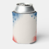 4 juli: USA Bow Patriotic Blikjeskoeler (Blikje Achterkant)