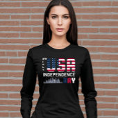 4 juli - USA Independence Day ontwerp T-shirt