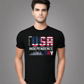 4 juli - USA Independence Day ontwerp T-shirt