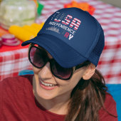 4 juli - USA Independence Day ontwerp Trucker Pet