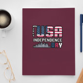 4 juli - USA Independence Day ontwerp Vierkante Sticker