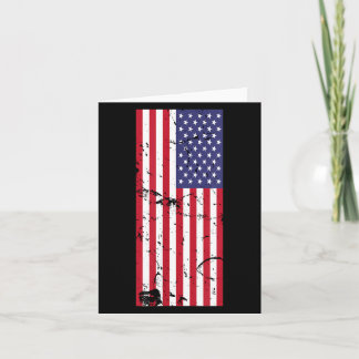 4 juli USA Onafhankelijkheidsdag Cadeau Vlag T-shi Kaart