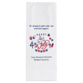 4 juli USA | Realtor Client Waardering Wijn Cadeautas (Achterkant)