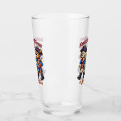 4 juli Verenigde Staten 250ste Jubileum Semiquince Glas (Links)