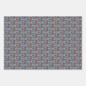 4 juli Verenigde Staten 250ste Jubileum Semiquince Inpakpapier Vel (Voorkant 3)