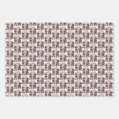 4 juli Verenigde Staten 250ste Jubileum Semiquince Inpakpapier Vel (Voorkant 2)