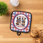 4 juli Verenigde Staten 250ste Jubileum Semiquince Pannenlap (Top down)