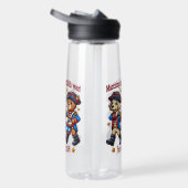 4 juli Verenigde Staten 250ste Jubileum Semiquince Waterfles (Rechts)