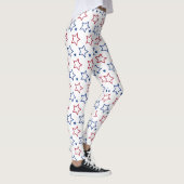 4 juli Verenigde Staten Onafhankelijkheidsdag Blau Leggings (Rechts)