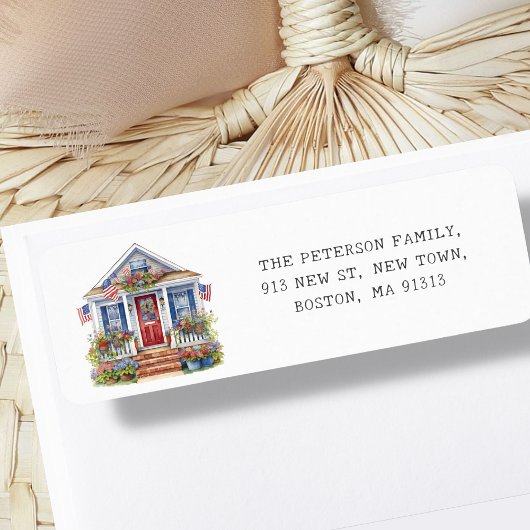 4 juli Verhuizen naar huis Nieuw adres Etiket