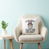 4 juli Verjaardag Gnome Patriottisch Shirt Ontwerp Kussen (Stoel)