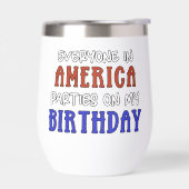 4 juli Verjaardag Grappig (Links)