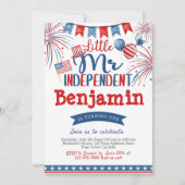 4 juli Verjaardag, Mr Independent Kaart (Voorkant)