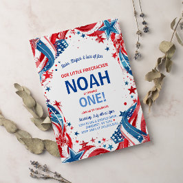 4 juli Verjaardag Uitnodiging 4 juli Feest