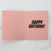 4 JULI VERJAARDAG WENSKAART KAART (Binnen)