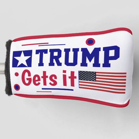 4 juli versnelling golfheadcover (Voorkant)